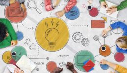 Light Bulb Ideas Creative Diagram Concept